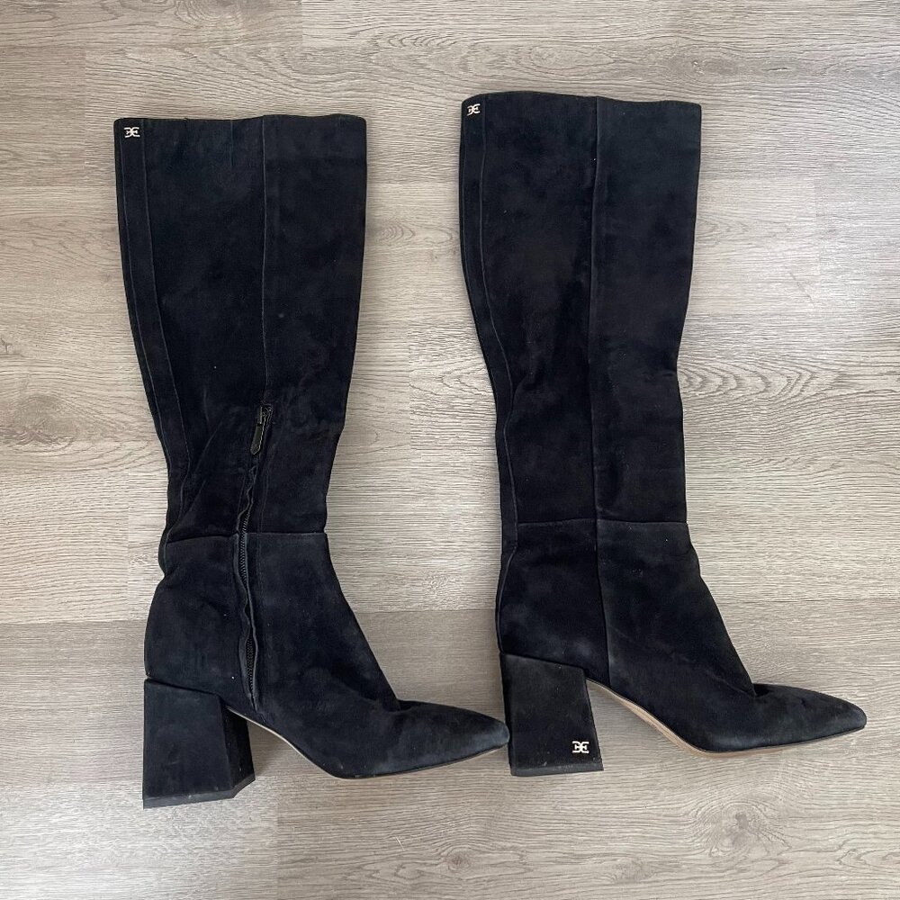 Sam Edelman Black Heeled Boots